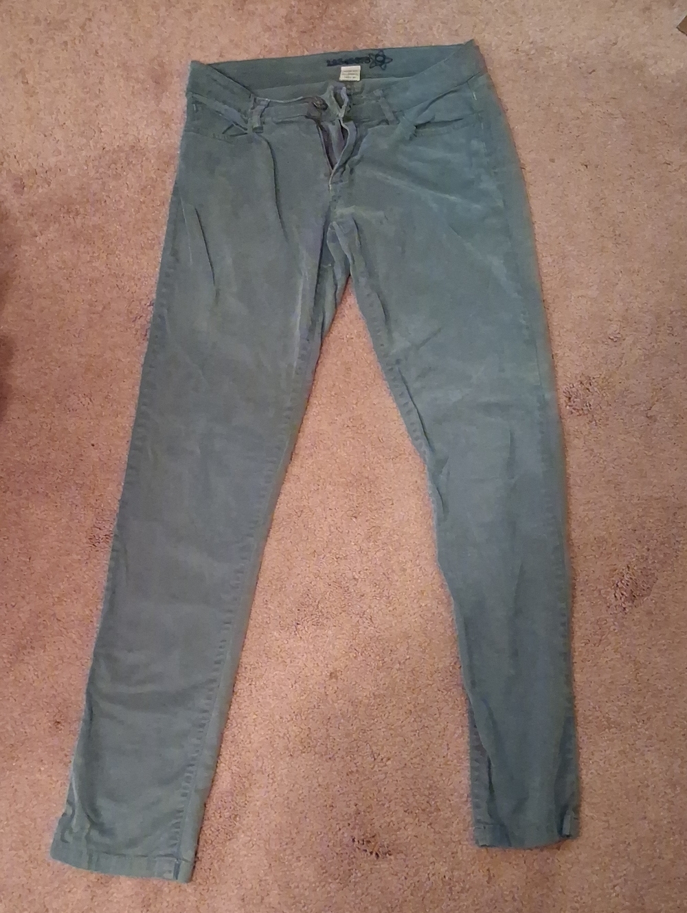 Slim Women's Jeans in Sage Green